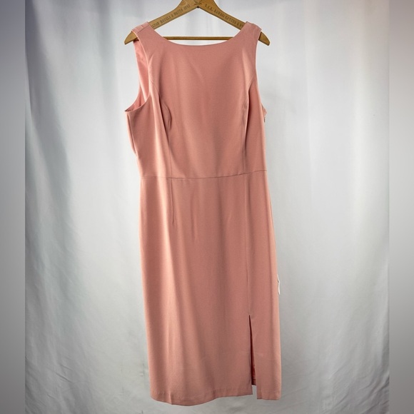 NWT Dress the Population Mackenna Sleeveless Midi Dress in Blush Pink Size XXL - Picture 2 of 10